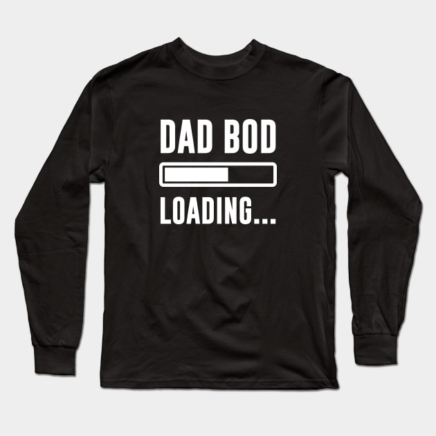 Funny dad bod Long Sleeve T-Shirt by sunima